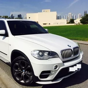 .BMW X5 2011 модельного,  белый цвет
